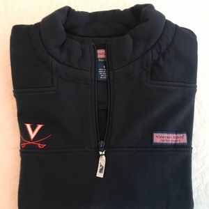 UVA vineyard vines navy shep shirt